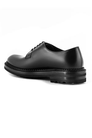 Stringata Derby in pelle spazzolata nera GREEN GEORGE | 2010NERO